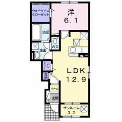 グレースハイランド小諸の物件間取画像